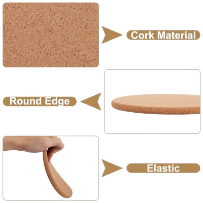 APACALI Cork Coasters Set