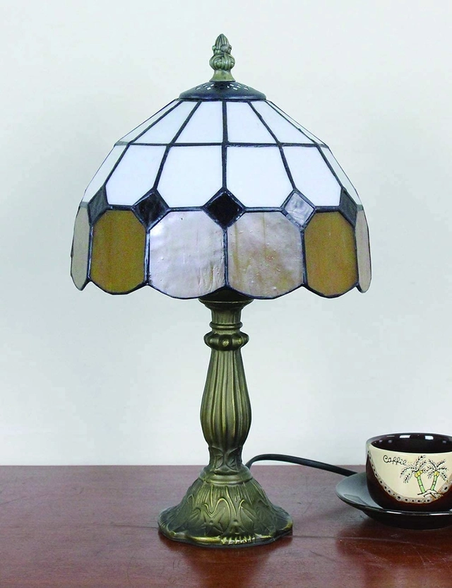 Tiffany Style Mediterranean Table Lamp 