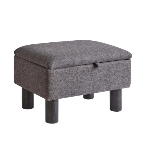 Aibiju Small Pouffe Footstool with Storage