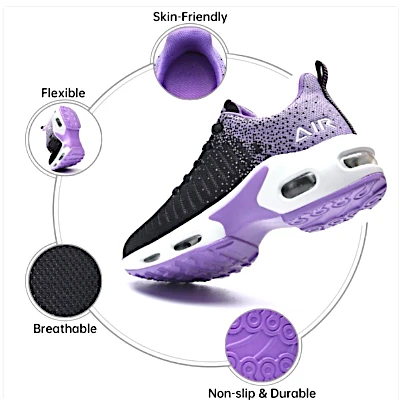 WNA Step up Women's Trainers with Air Cushion Platform