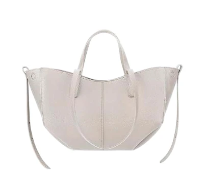 ACUYE Leather Tote Bag for Women Crescent Shoulder Bag