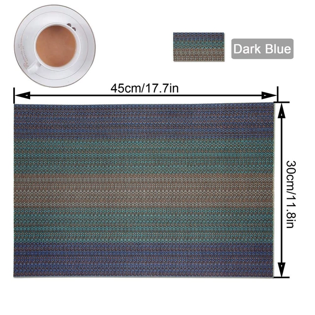 Cresitch Placemats Non Slip Place Mat