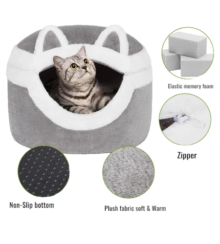 Ownpets Multifunctional Detachable Cat Bed