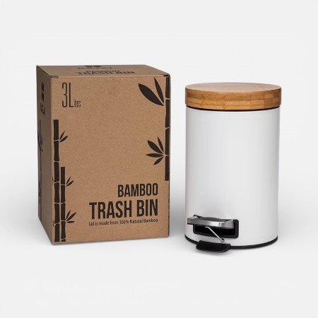 Designer Bathroom Bin 3L