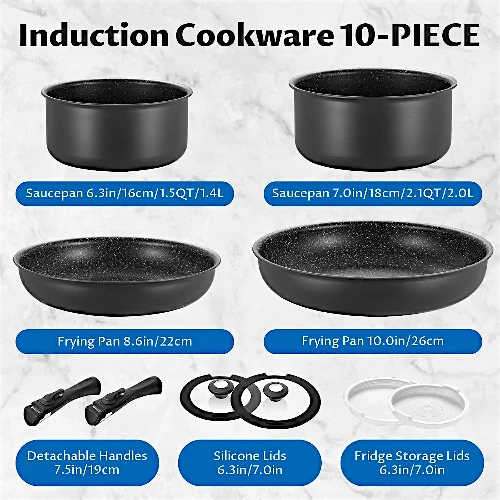 BEZIA Induction Hob Pans Set