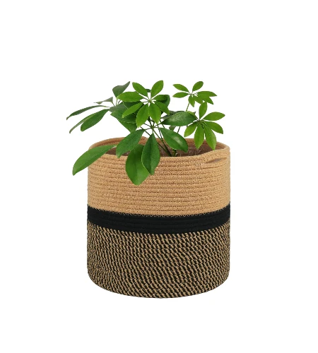 Tenn Well Cotton Woven Storage Basket 