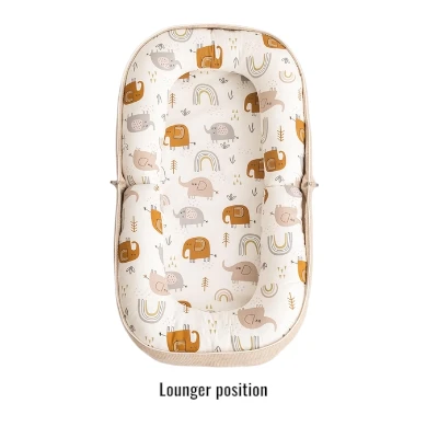 GloTika Baby Lounger Foldable With Soft Memory Foam Mat