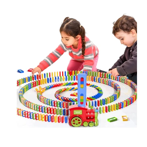 Doloowee Domino Train Toy Set