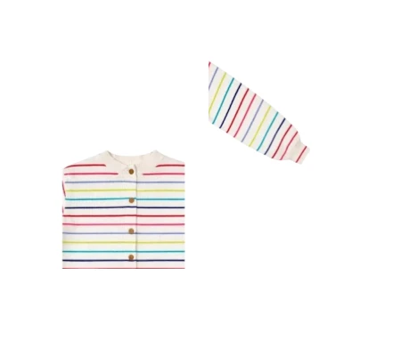 Ex-Chain Girls Multi Colour Stripe Cardigan