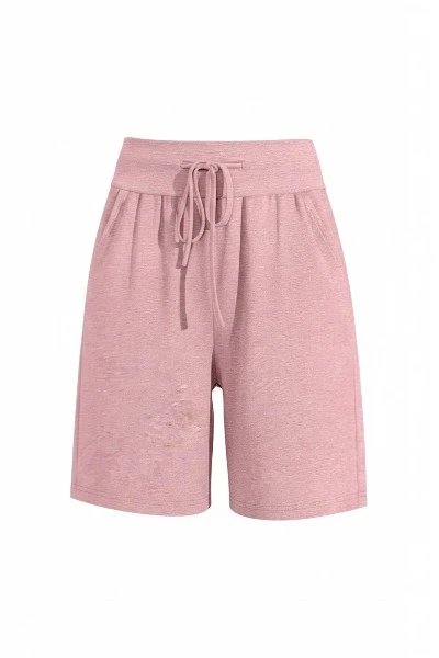 Neer 3 Pack Bermuda Shorts for Women Wide Leg High Waisted Drawstring Gym Lightweight Baggy Shorts with Pockets