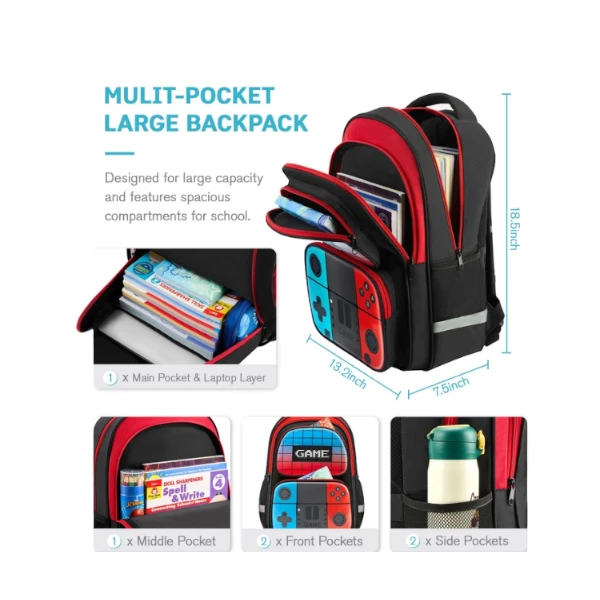 Beaulyn Kids School Backpack