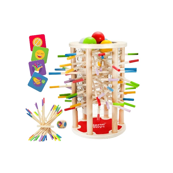 Nene Toys BALLFALL Jumbo – Montessori Wooden Board Game 