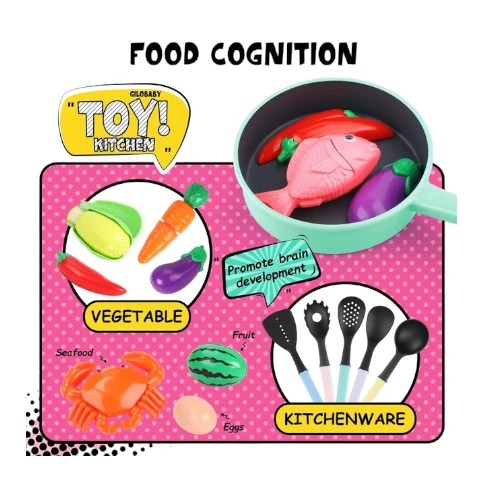 GILOBABY Kitchen Pretend Toy