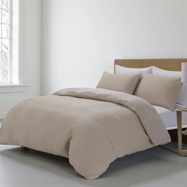 BOURINA Waffle Bedding Set