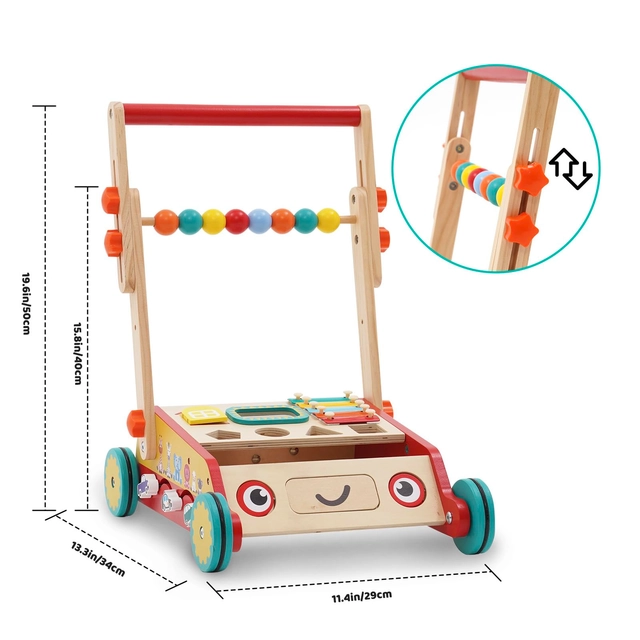 Wooden Baby Walker