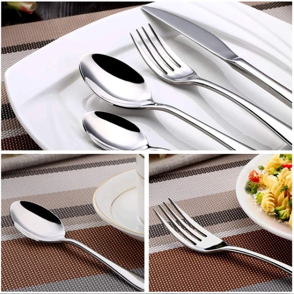JIALONGDA 48-Piece Cutlery Set