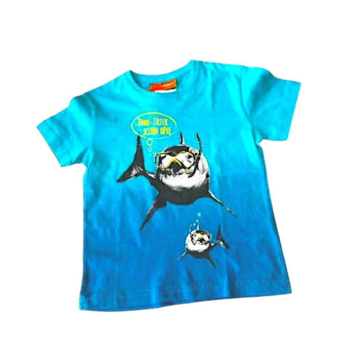 EX-Chain Store Kids Shark T-Shirt