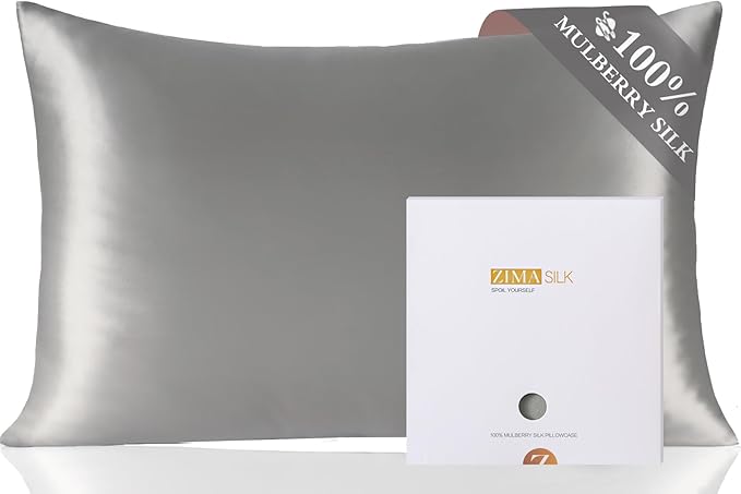 ZIMASILK 100% Mulberry Silk Pillowcase