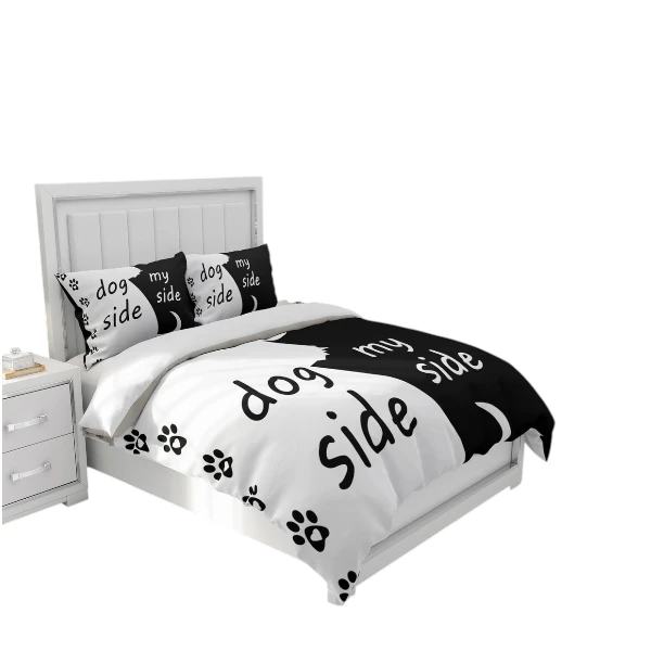 UGZDEA Pet Side and My Side Duvet Cover Sets