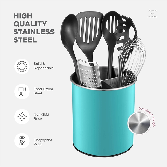 GARUET Rotating Utensil Crock  Caddy