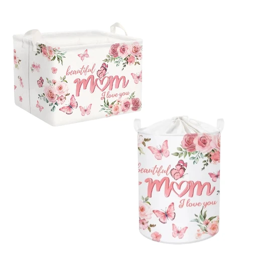 Laundry Hamper Collapsible Storage Basket for Clothes 