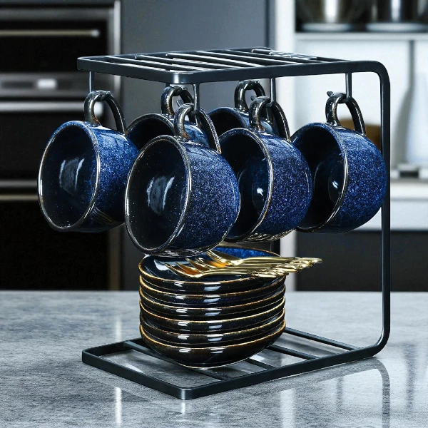 Vicrays Ceramic Espresso Coffee Cups 