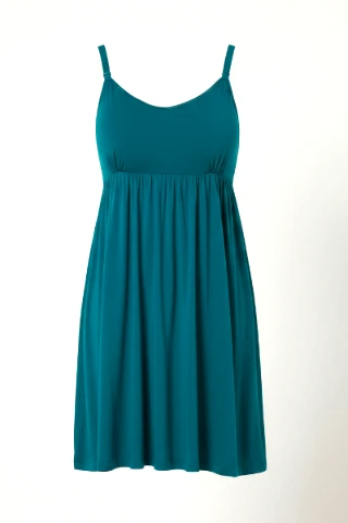 Sosolism Sleeveless Nursing Nightdress with Built in Bra