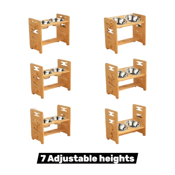 Pet feeding station - Vantic Medium Raised Dog Bowl