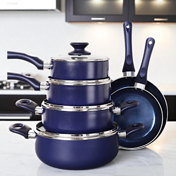 	FRUITEAM Ceramic Cookware Sets with Lids