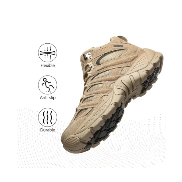 Derlychug Men's Military Tactical Boots 