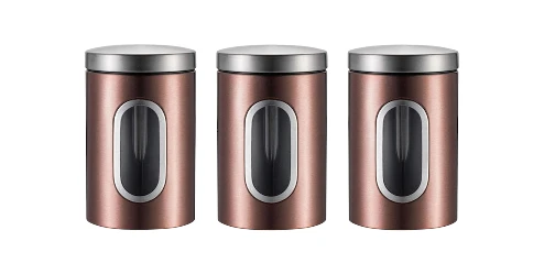 Simcat Tea Coffee Sugar Jar Kitchen Canister 