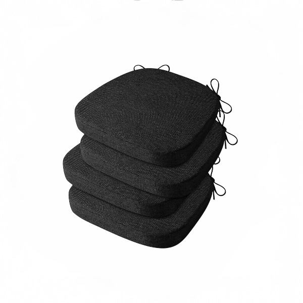 AddGrace Set of 4 Chair Cushions 