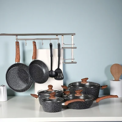 Kitchen Academy Cookware 12 Pcs Set