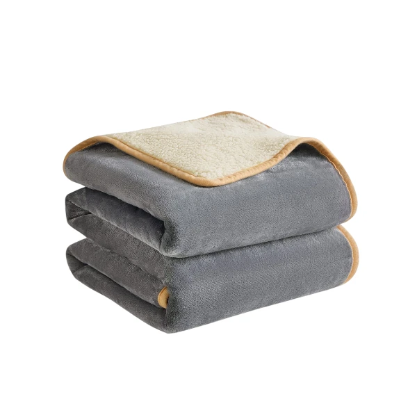 LE SURE Waterproof Fleece Blanket Washable 