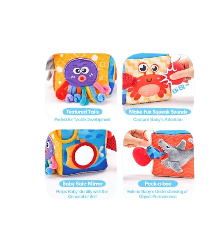 Baby Tissue Box Montessori Sensory Toy