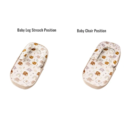 GloTika Baby Lounger Foldable With Soft Memory Foam Mat