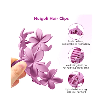 Huiguli Large Hair Claw Clips