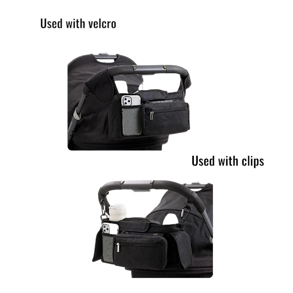 Momcozy Baby Pushchair Organizer Insulated Cup Holders 