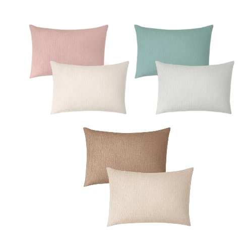 HYHIOTS Muslin Toddler Pillow Cases