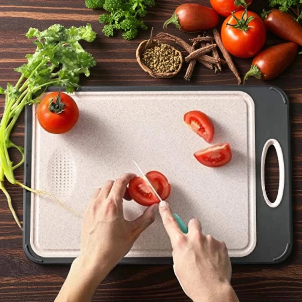 GUANCI Double sided Cutting Board 