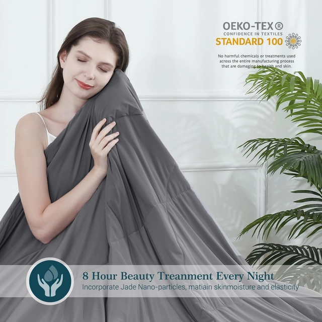 Elegear Cooling Comforter Quilt For Night Sweats, Q-Max 0.5 Arc-Chill 3.0 