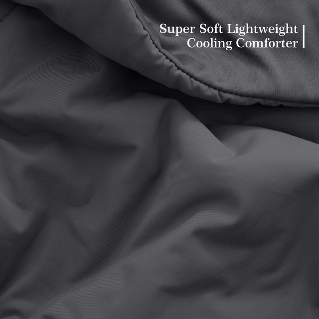 Elegear Cooling Comforter Quilt For Night Sweats, Q-Max 0.5 Arc-Chill 3.0 