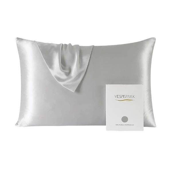 Vespersilk 100% Mulberry Silk Pillowcase