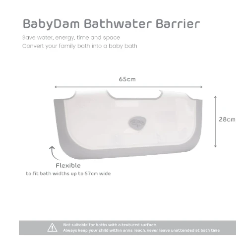 BabyDam Baby Bathwater Barrier 
