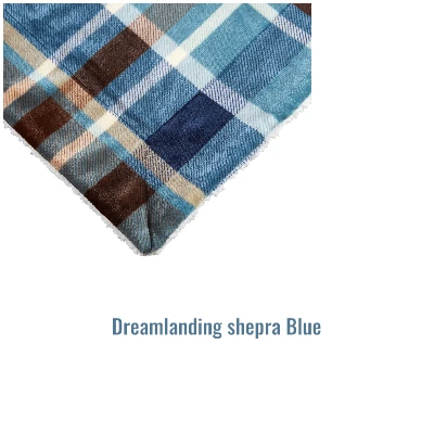 DREAMLANDING Sherpa Fleece Blanket 