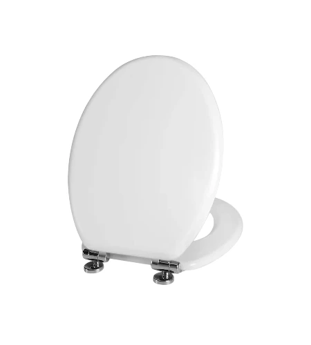 Durable Soft Close Antibacterial Toilet Seat Adjustable Hinges 