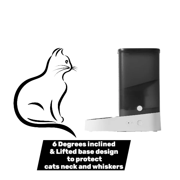 PETKIT Automatic Pet Feeder, 2.4GHz Auto Feeder with App Control 3L