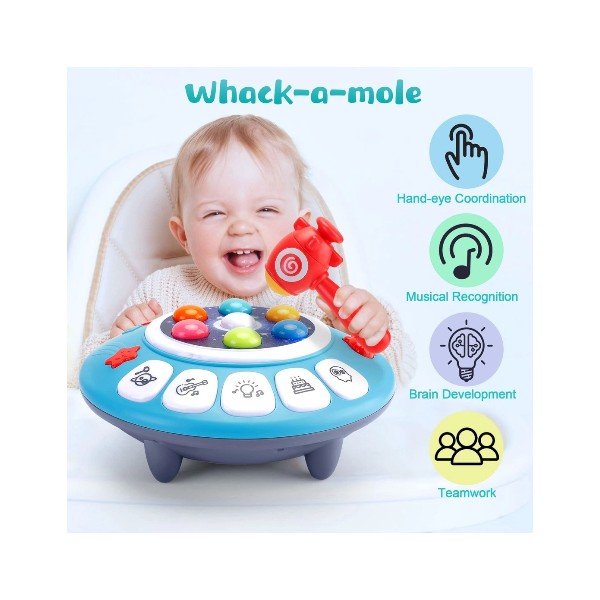  Whack A Mole Game Baby Musical Toys  