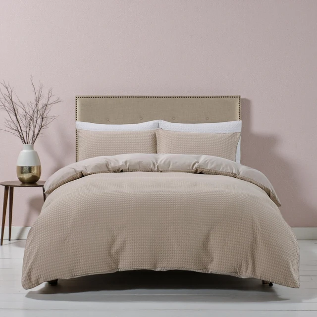 BOURINA Waffle Bedding Set