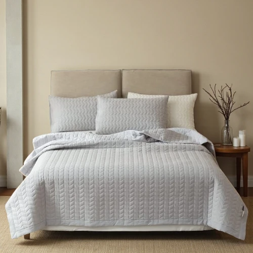 Lunoroey Soft Microfiber Lightweight Quilted Bedspread Coverlet